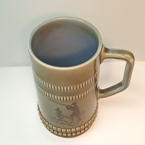 Vintage Wade Irish Porcelain stein mug with Irish fox hunt scene. No flaws - Picture 4 of 8
